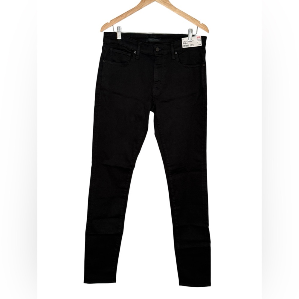 Uniqlo Men’s Black Slim Straight Jeans NWT Size 34x34